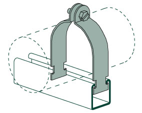 3/4" Universal Clamp (E.M.T. Or Iron Pipe)