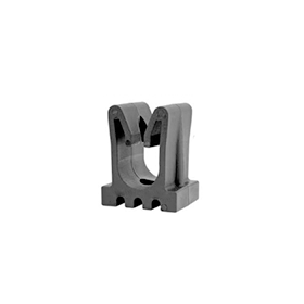 Cush-A-Claw&reg;; 3 /8" O.D. Tube, Surface Mounted