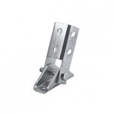 Electro-Galvanized Single Adjustable Angle Brace Fitting
